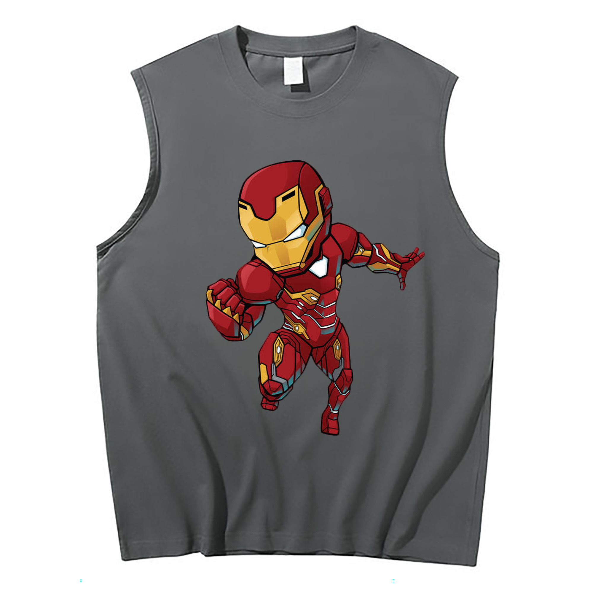 （画像用） アベンジャーズ The Avengers コットン100％タンクトップ（フロントプリント）